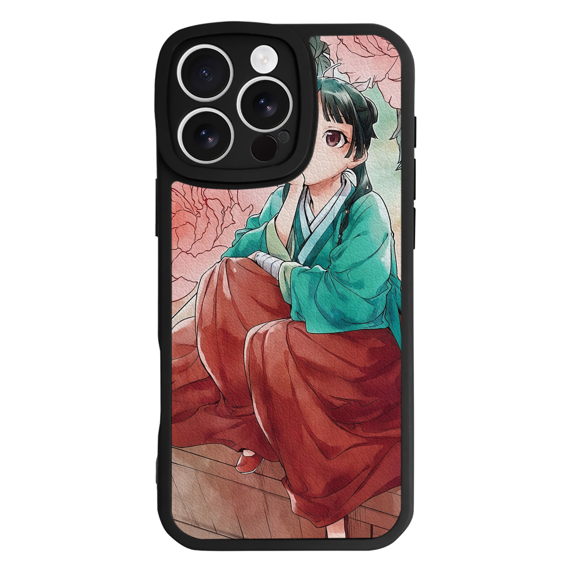 薬屋のひとりごと The Apothecary Diaries 【iPhone 16シリーズ対応】シリコンスマホケース（レザー調） 材質：シリコン